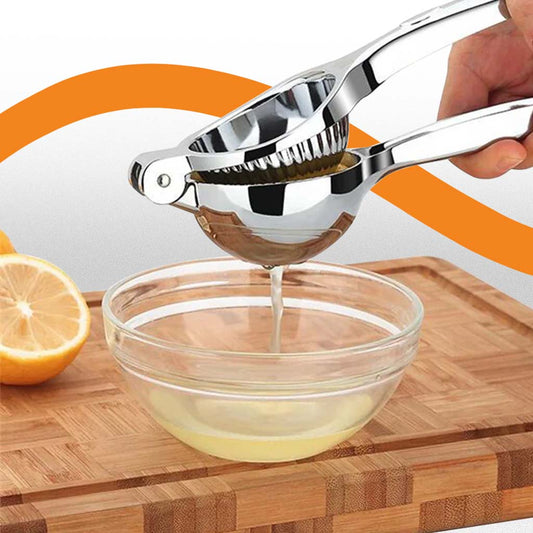 Kooking Lemon Squeezer kitchenware which is durable squeezing lemon juice out of a lemon and storing it in a glass bowl